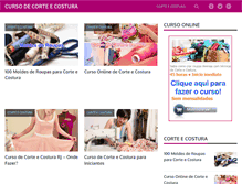 Tablet Screenshot of cursodecorteecostura.org